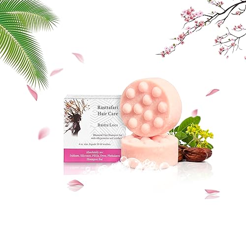 Rastta Locs Organic Loc - Barra de champú con acondicionadores hechos para rastas, trenzas, rastas. Elimina la acumulación y los residuos del