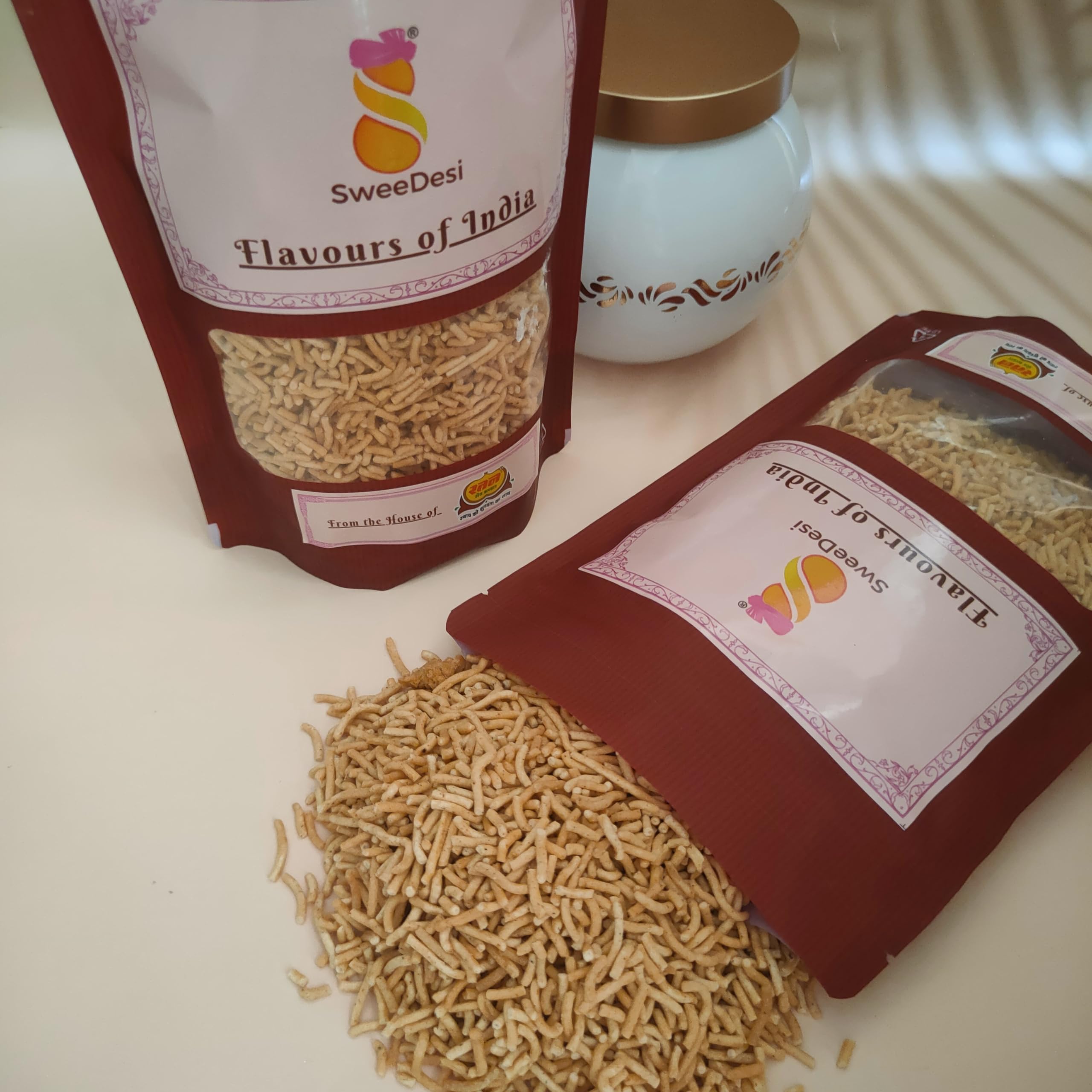 Original Ujjaini Sev - Made in GroundNut Oil | No Palmolein Oil | No Preservatives | Fresh Indian Namkeen | Tasty Sev Bhujia made in Peanut oil | Premium Sev Directly from Indore | 250gm | Shark Tank India Brand (B0BRL7P7Q5) Amazon Price History, Amazon Price Tracker
