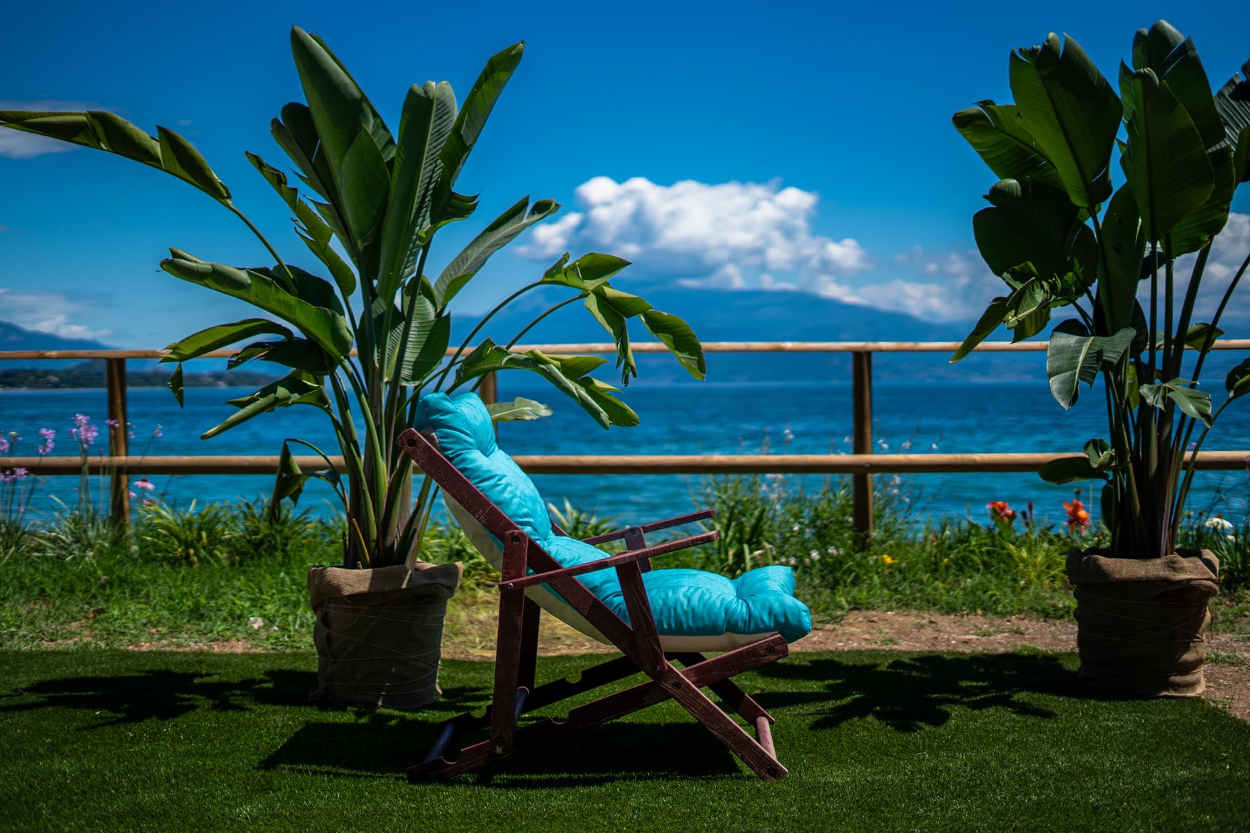TECNOWEB Cuscino imbottito per Poltrona Sdraio Relax (115x55x21cm) - 100% Made in Italy - Ricambio Ideale per Interni ed Esterni (Giardini, Cortili, terrazzi) - Disponibili Diversi Colori