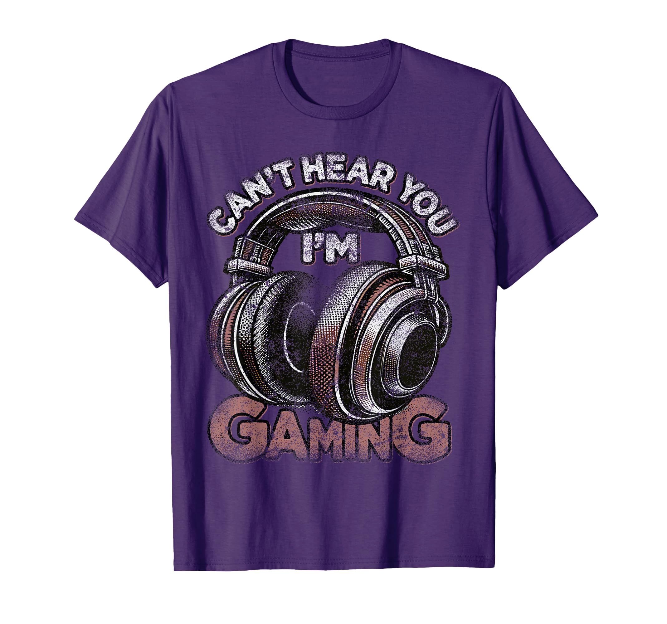 Can't Hear You I'm Gaming Shirt Funny Video Gamers Headset T-Shirt