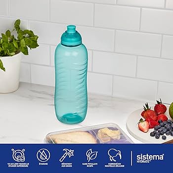 Amazon.com : Sistema Twist 'n' Sip Squeeze Sports Water