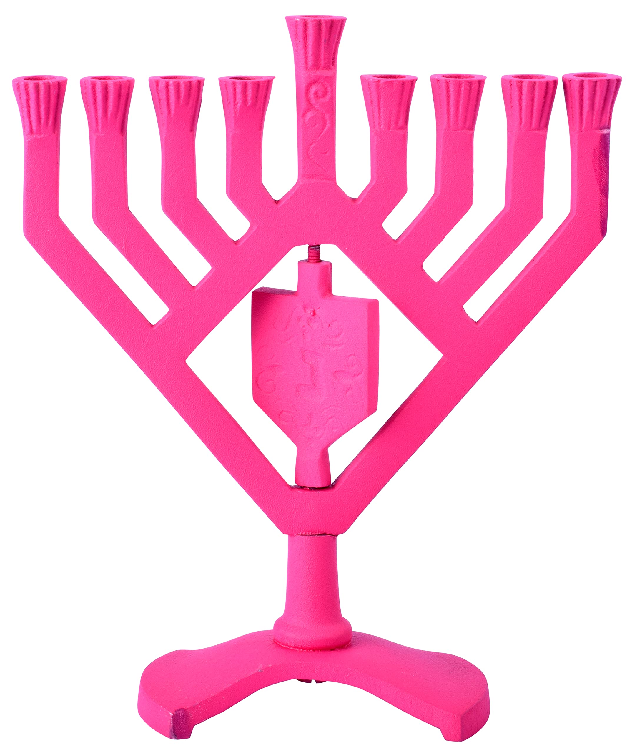 Amazon.com: Hanukkah Menorah with Spinning Dreidel - Fits All