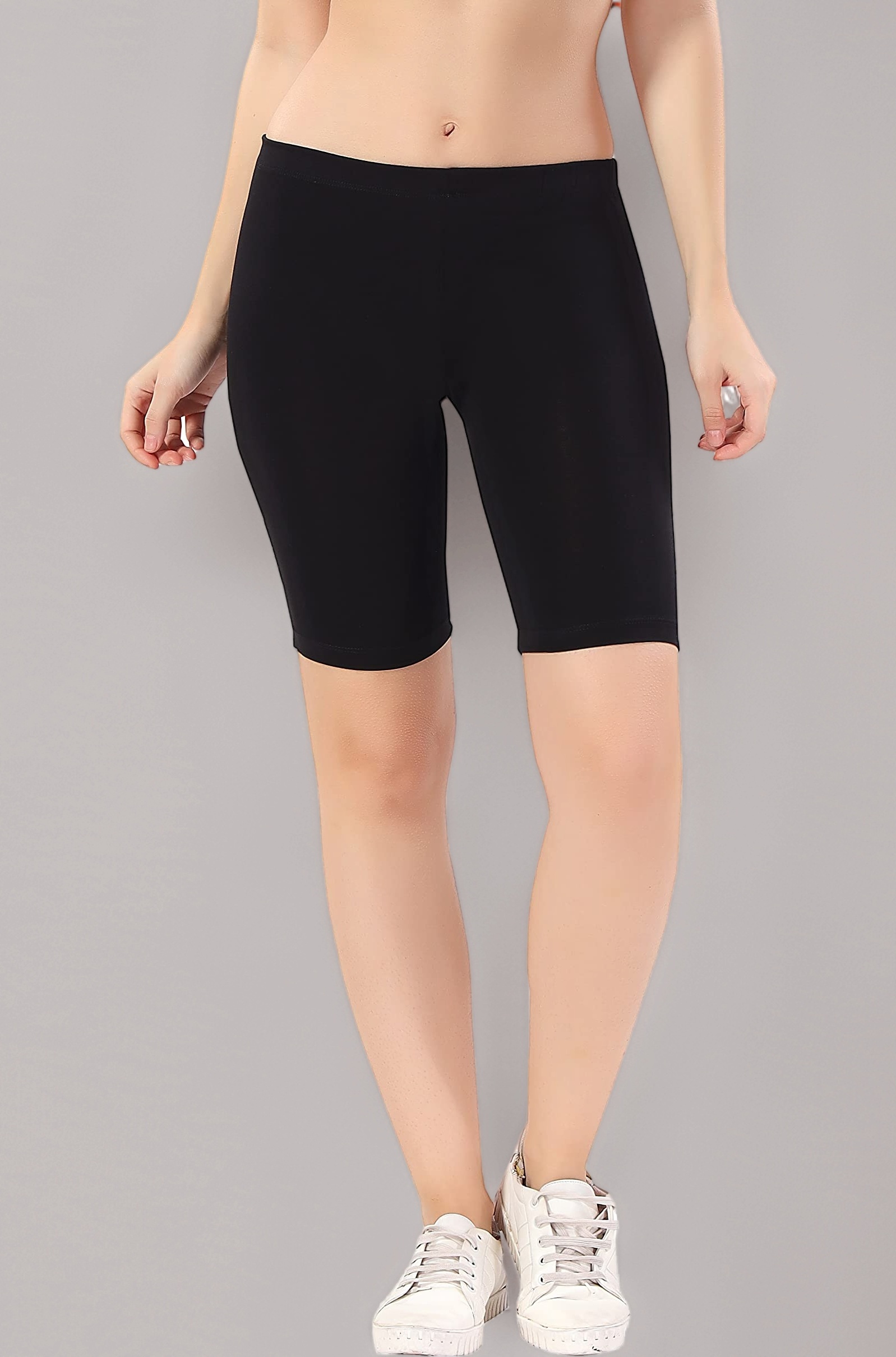 TRASA Women's Cotton Fashion Biker Workout Cycling Shorts, Avialable Sizes: S,M,L,XL,2XL,3XL