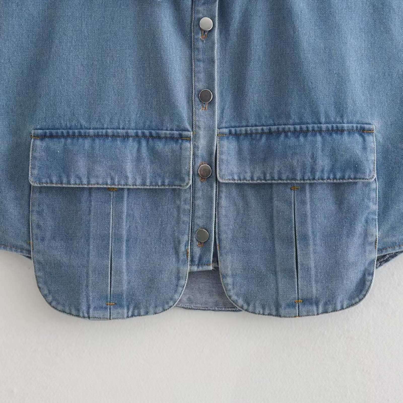 2026 Blusa Elegante para Mujer Verano Camiseta Ajustada sin Mangas con Cuello Cuadrado y Doble Capa para Mujer