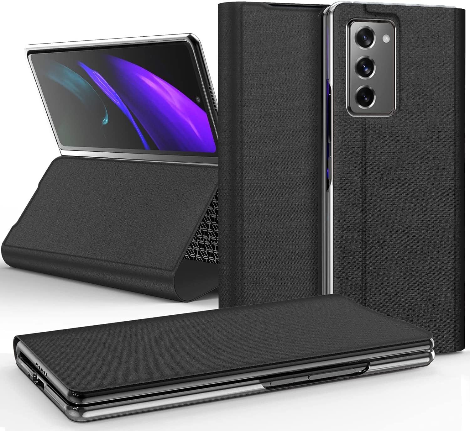 Business Style Leather Case with High Protection Scratch-Resistant Protective Cover for Samsung Galaxy Z Fold6 5G Black Business Style Leather Case with High Protection Scratch-Resistant Protective Cover for Samsung Galaxy Z Fold6 5G Black