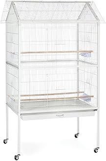 Prevue Pet Products F030 Aviary Flight Cage, White