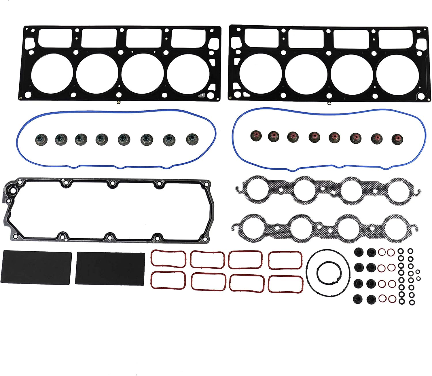 DNJ HGB3215 Cylinder Head Gasket set with Head Bolt Kit For 2008-2017 Chevrolet Corvette 6.2L 6162cc 376cid V8 OHV