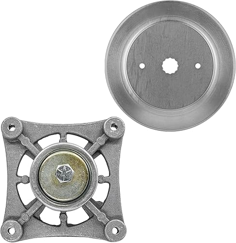 Miniatura 5 de Caltric Conjunto de eje con polea compatible con Husqvarna Gls 2748 2754 Ct126 153 154 Cth126 163T