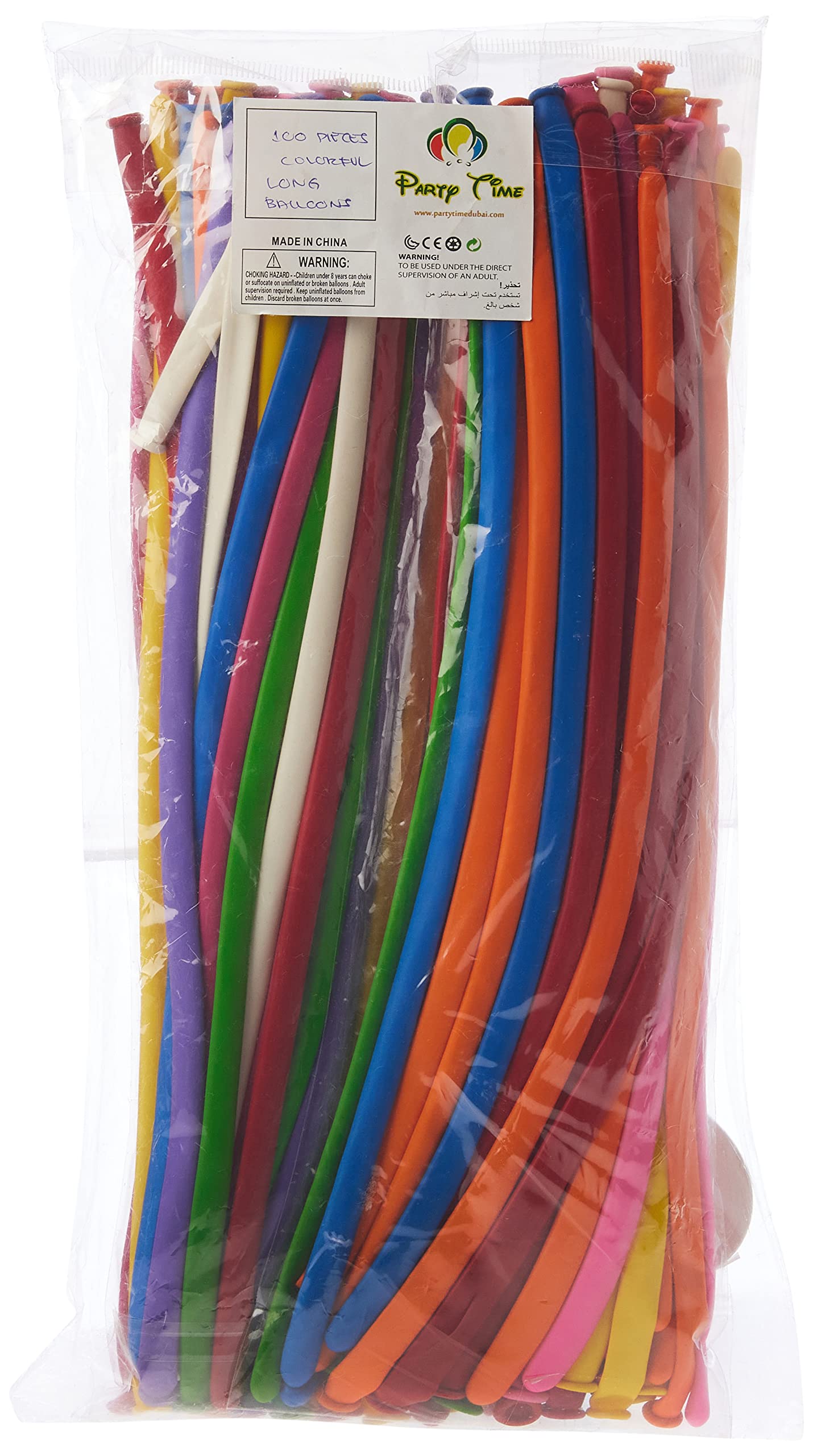 Hisense KMTE Magic Long Balloons Twisting Latex Balloons Assorted Color Long Balloons (Random Color) Party Decoration