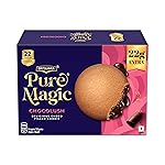 Britannia Pure Magic Chocolush – Delicious Choco Filled Cookie | 300 gm | Live this moment with crunchy and gooey choco filling cookie