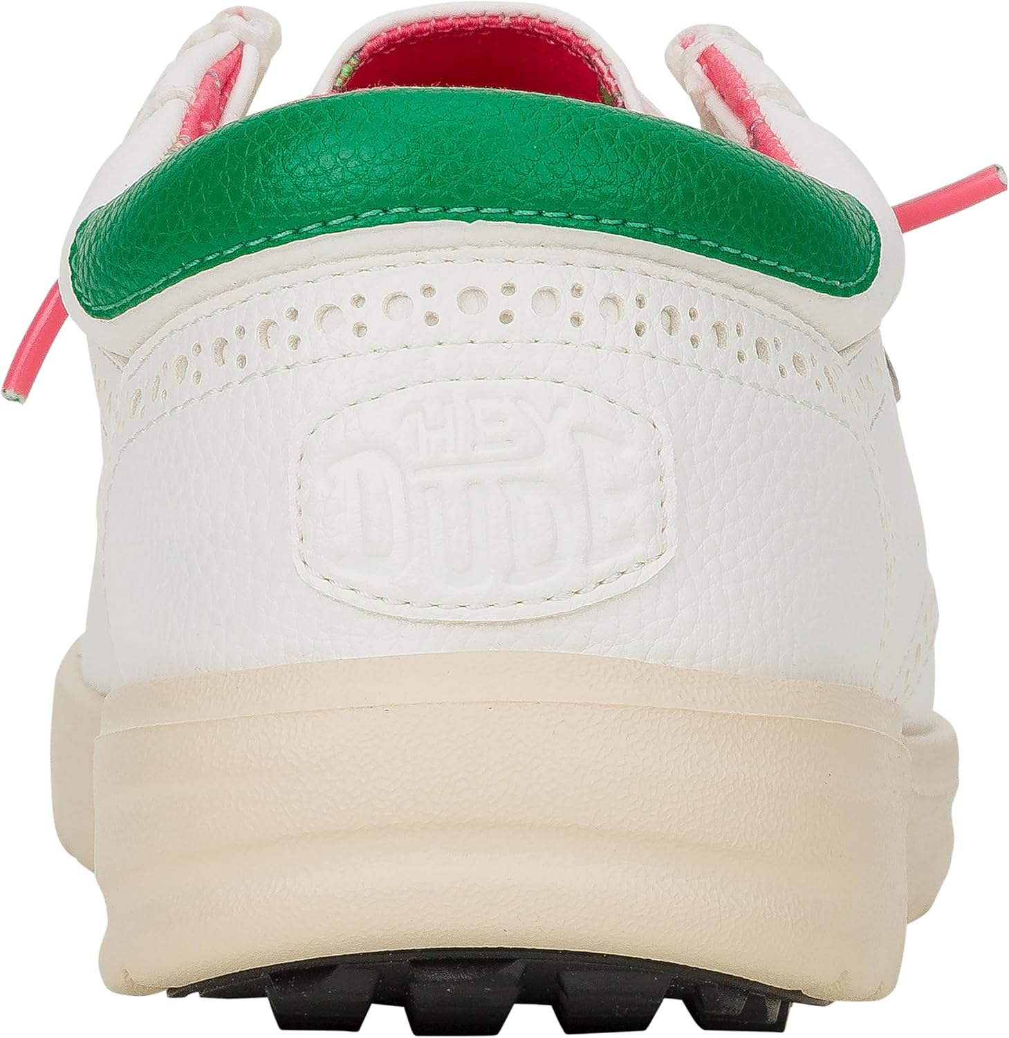 HEYDUDE Wendy Golf Classic Slip On Shoe | Faux Leather | Spikeless Traction | Lightweight Travel Ready