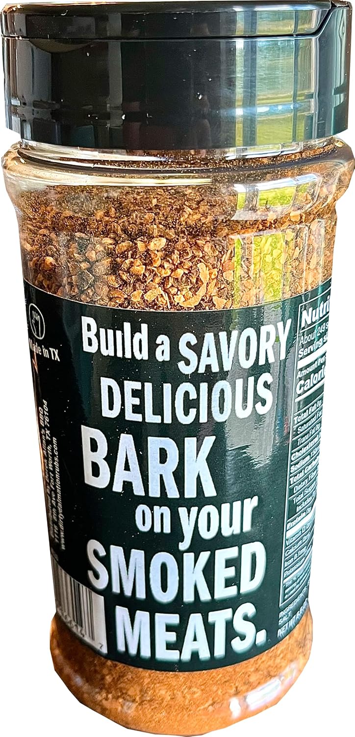 Dirty Dalmatian TX Black Brisket BBQ Rub | Great on Briskets, Steaks, Burgers | Meat Seasoning Dry Rub & Grilling Spices | Texas Brisket Rub | Keto, Gluten Free, No MSG, No Sugar | 13oz Shaker Bottle By Volume - Image 3
