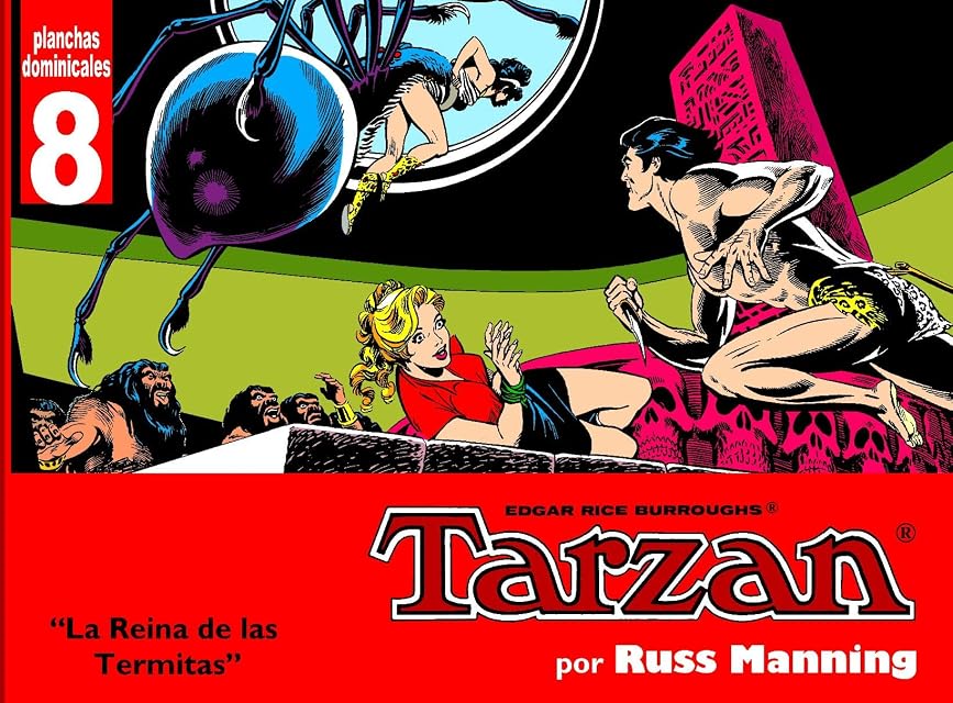 Portada de Tarzan - Planchas Dominicales Nº 8: La Reina de las Termitas