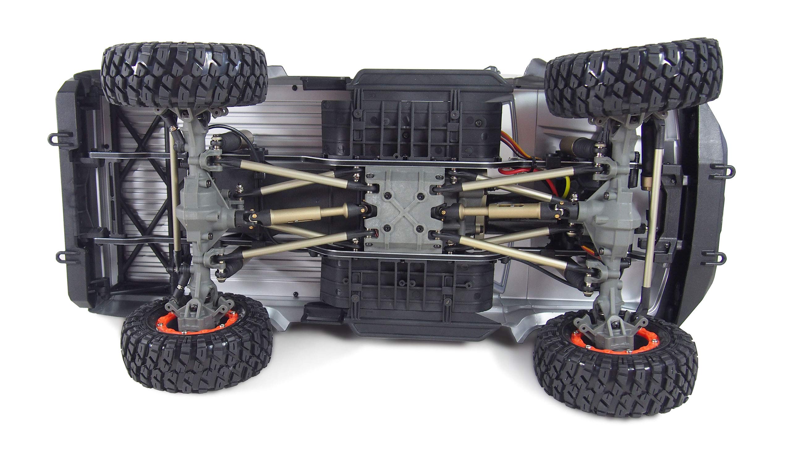 Amewi 22434 AMXRock RCX10P Scale Crawler Pick-Up 1:10, RTR, biały