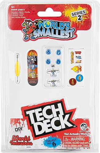 Miniatura 5 de Worlds Smallest Tech Decks Series 2 (paquete de 6)