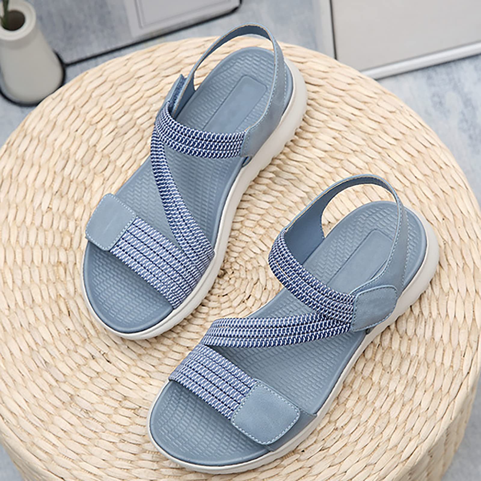 Cómodas sandalias de senderismo para mujer, sandalias casuales para senderismo, camping, verano