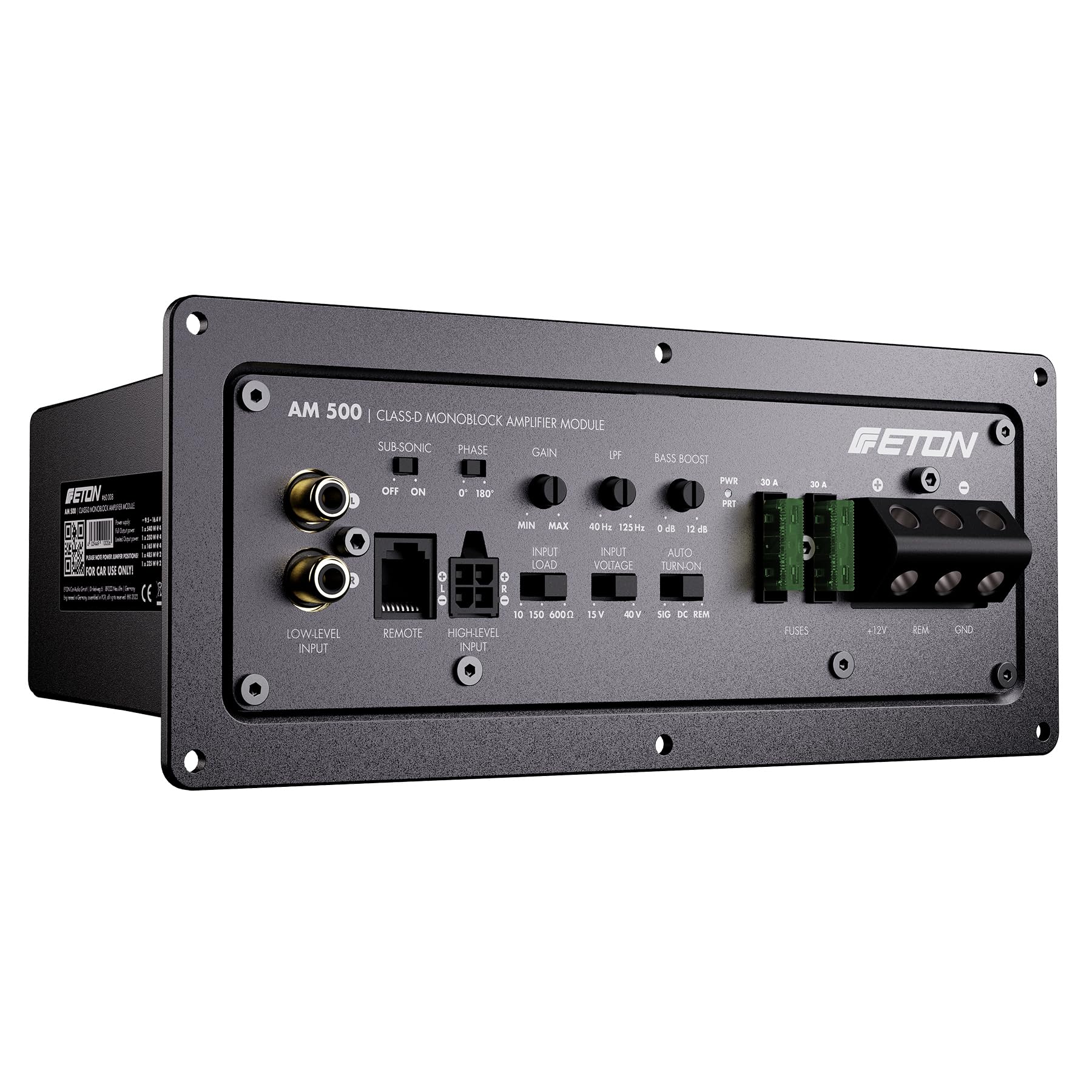 ETON AM 500 – Einbau 1-Kanal Verstärker Modul für Subwoofer