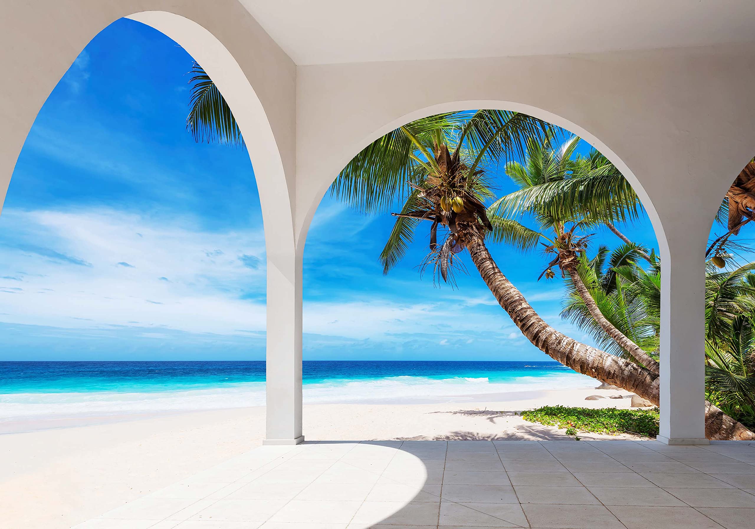 Playa, Paisaje, Palmeras, Fondo De Pantalla HD