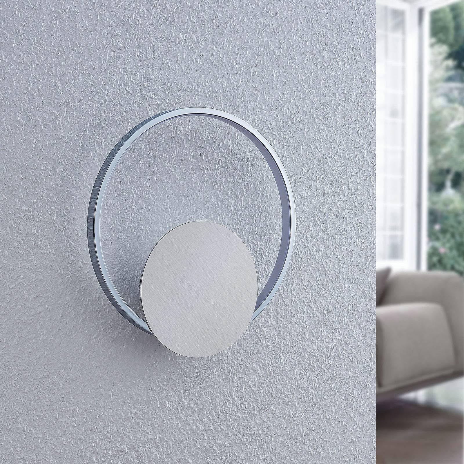 Lindby Wandlampe, Wandleuchte innen Innenleuchte Wand 11,2W LED warmweiß 3000K Wandbeleuchtung Wohnzimmer Esszimmer Flur