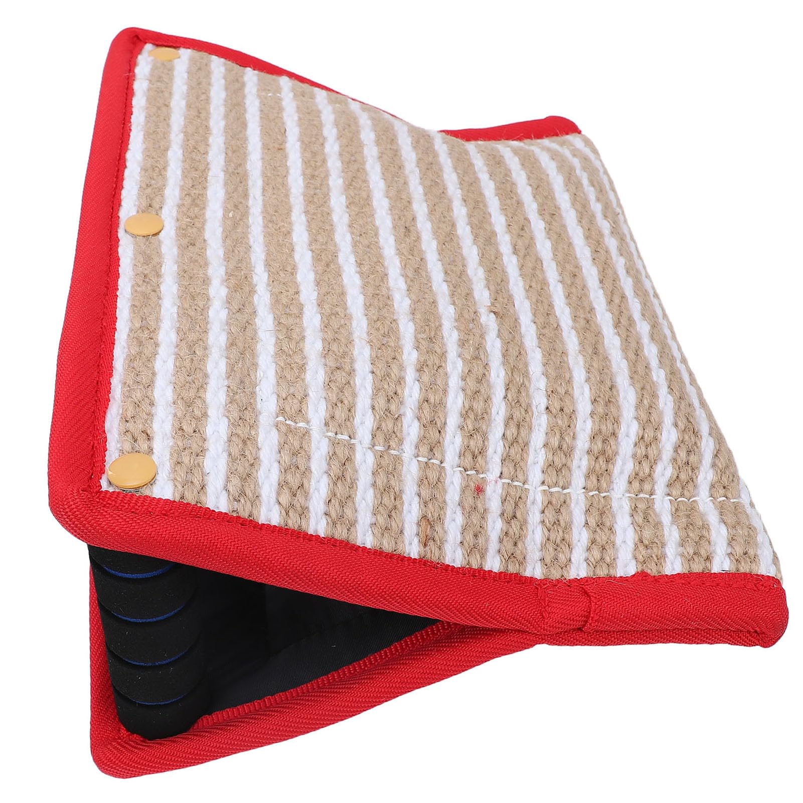 Annadue Jute Hundebiss Kissen Zughundspielzeug mit Ergonomischem Griff,