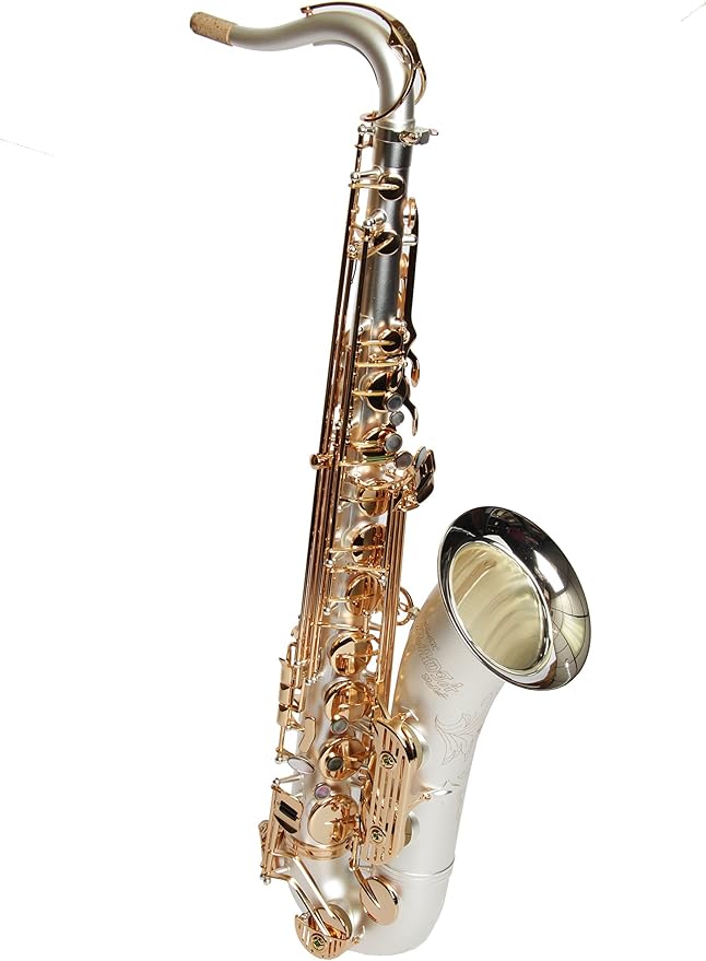 Sax Dakota SDT 1200 SS Performance Tenor Saxophone with Hardwood Travel Case, Satin