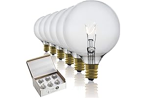 SouLight G40 25 Watt Clear G16.5 Wax Warmer Replacement Bulbs