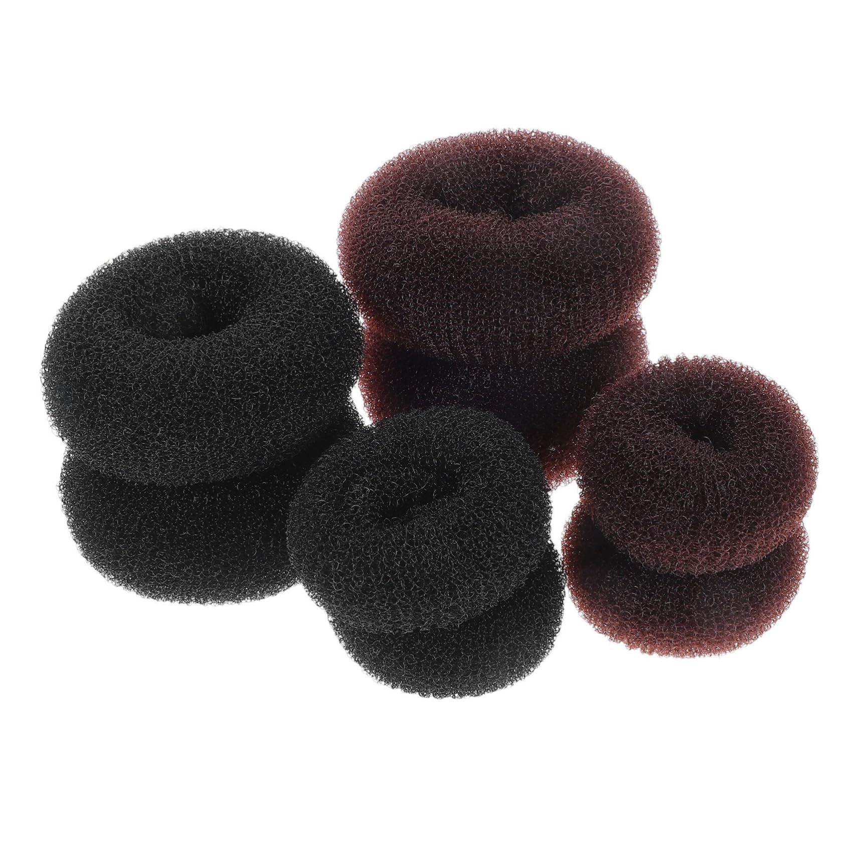 Ipetboom 8PCS Chignon Maker Kit Donut Hair Bun Shaper with S for Women for Weddings Parties and Casual Styles Keeps Hair Secure and Adds Volume