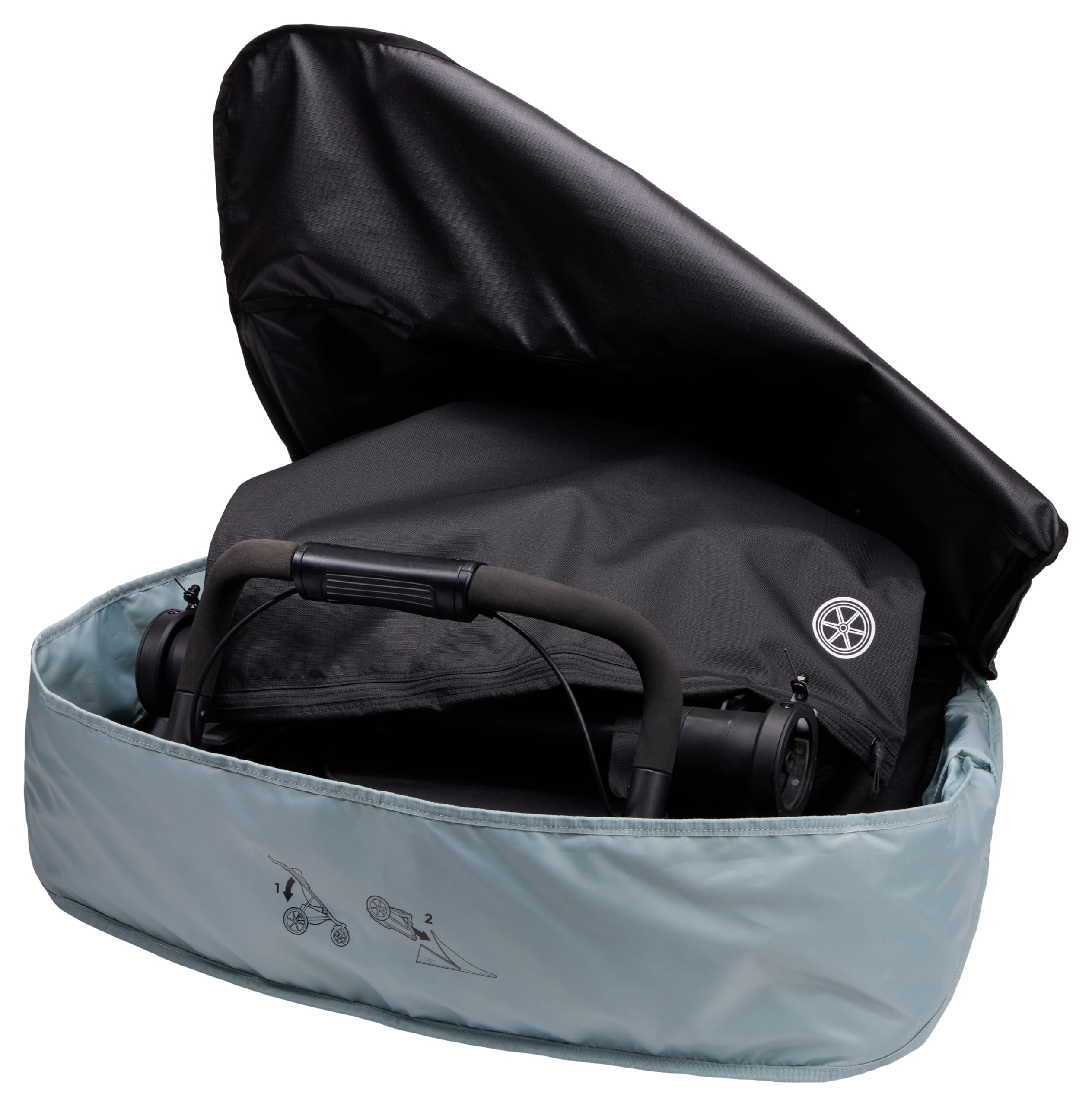 Thule Borsa da viaggio per passeggino, colore nero