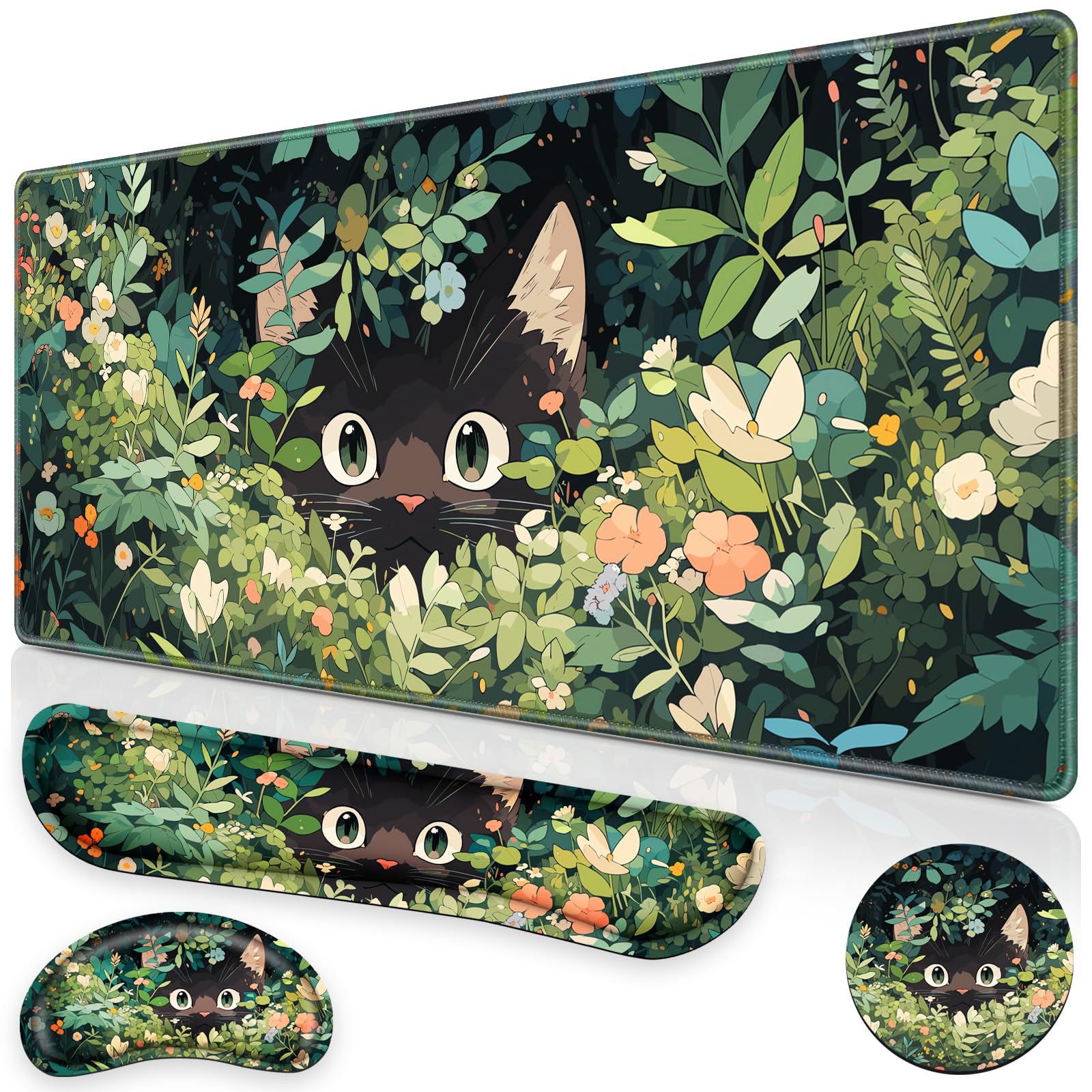 Canjoy Desk Mat with Wrist Rest - Ergonomic Comfort -21