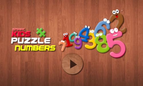 Smart kids puzzle numbers