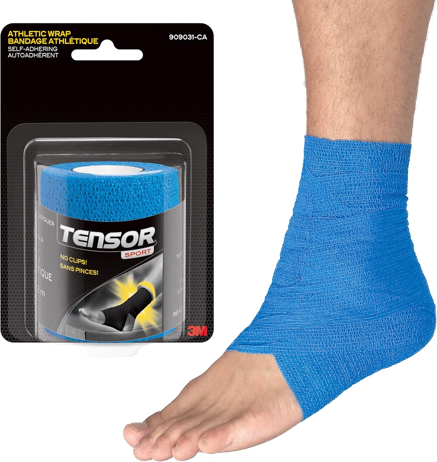 Tensor SelfAdhering Athletic Wrap Bandage, 4inch Amazon.ca Health & Personal Care