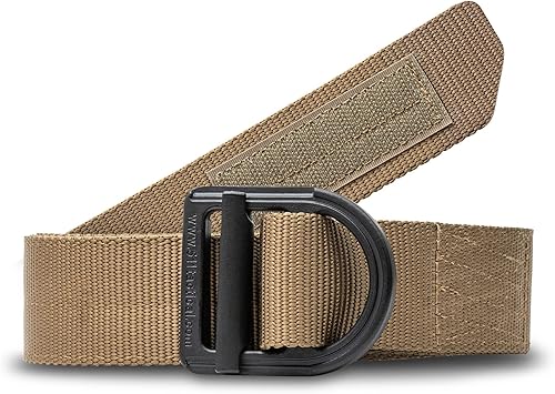 Miniatura 10 de 5.11 Entrenador 1.5 pulgadas, cinturón táctico, servicio pesado para militares y fuerzas de seguridad, estilo 59409 Negro,Carbón