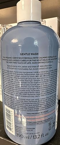 Miniatura 8 de MÁDARA Cuidado de la piel orgánico  KIND Gentle Body Wash  Gel de baño orgánico certificado para niños, adecuado para la delicada piel de niños y