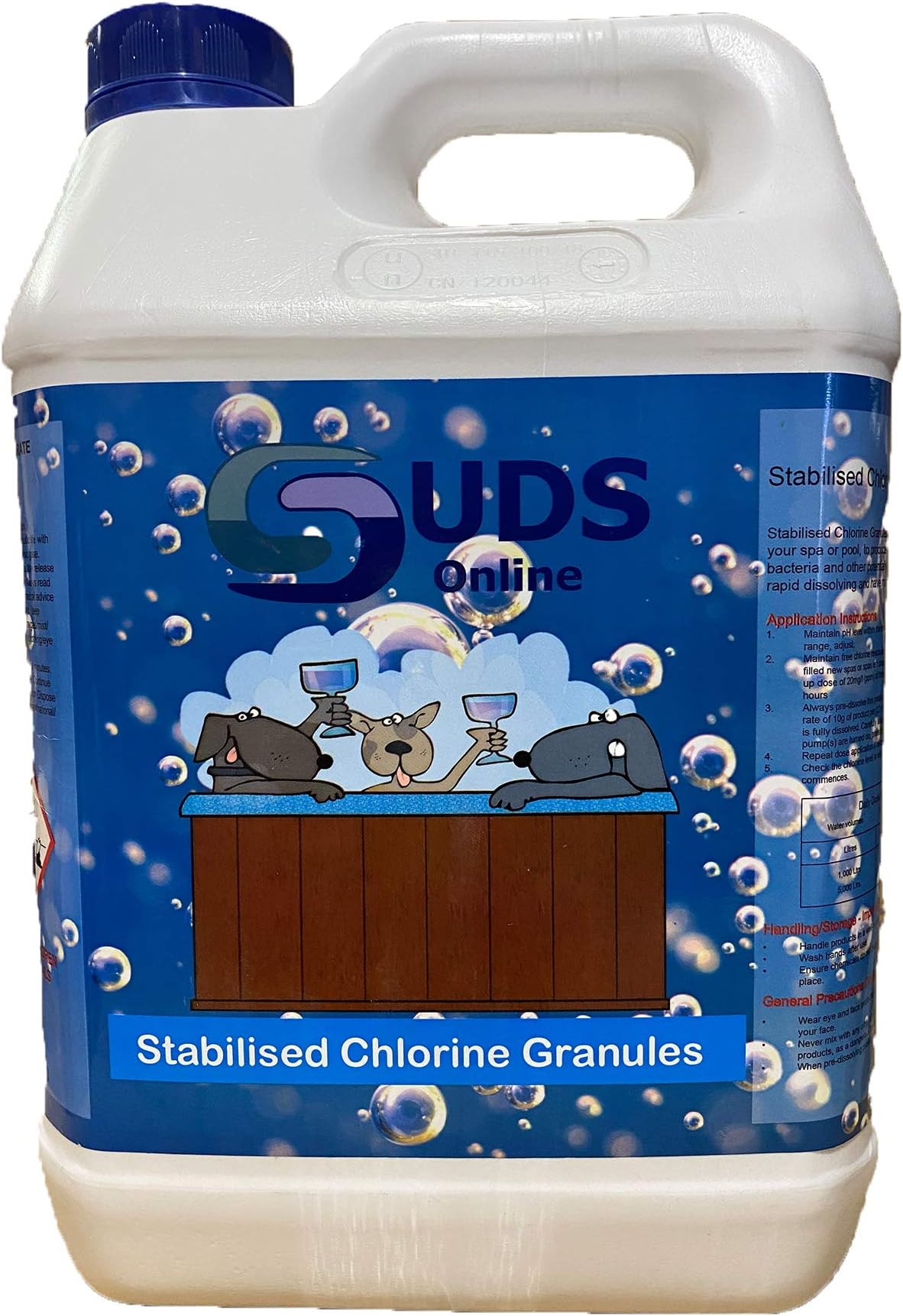 Swimming pool shock chlorine granules 5kg Amazon.co.uk Garden