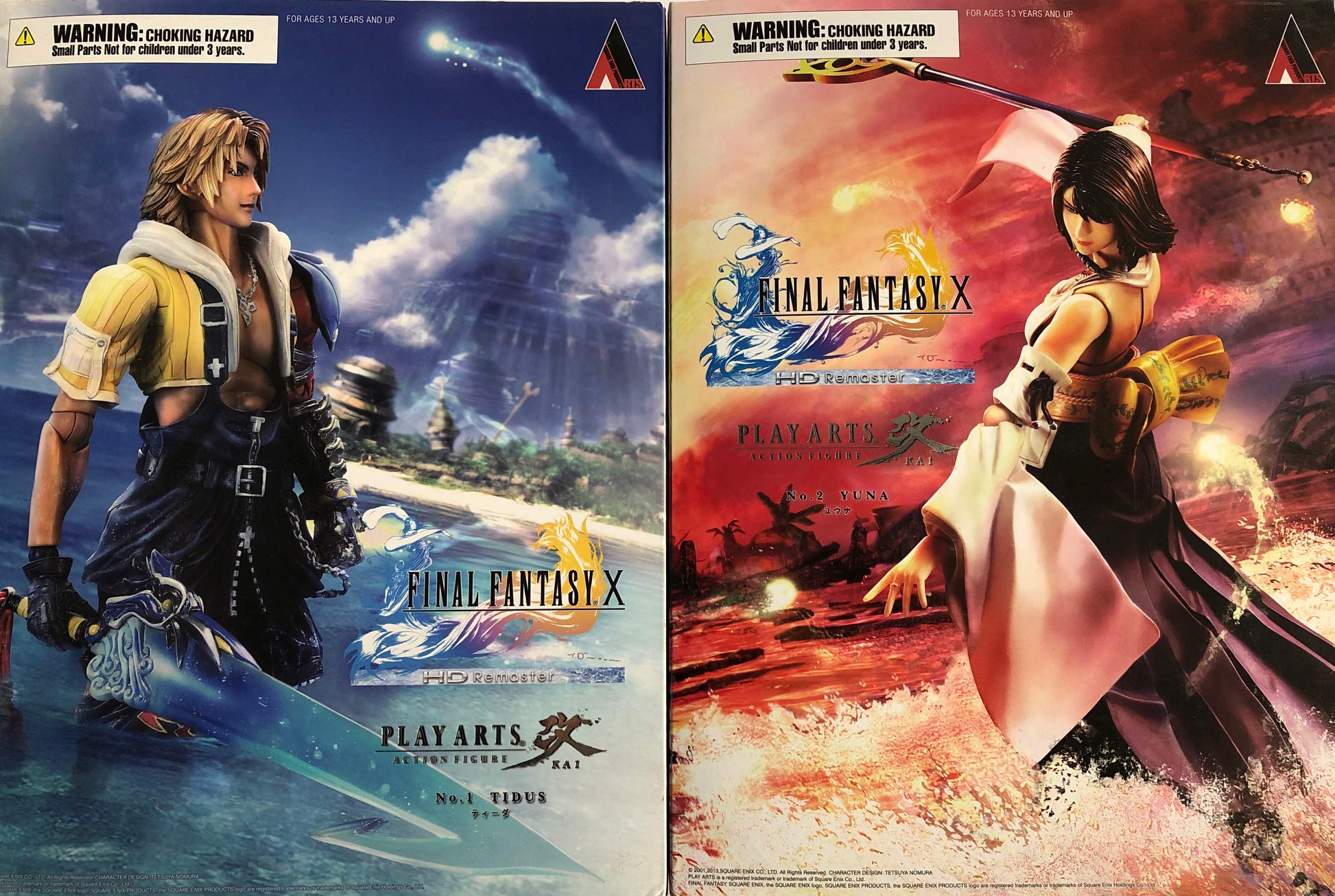 FINAL FANTASY X HD REMASTER - Juego de figuras Tidus & Yuna Play