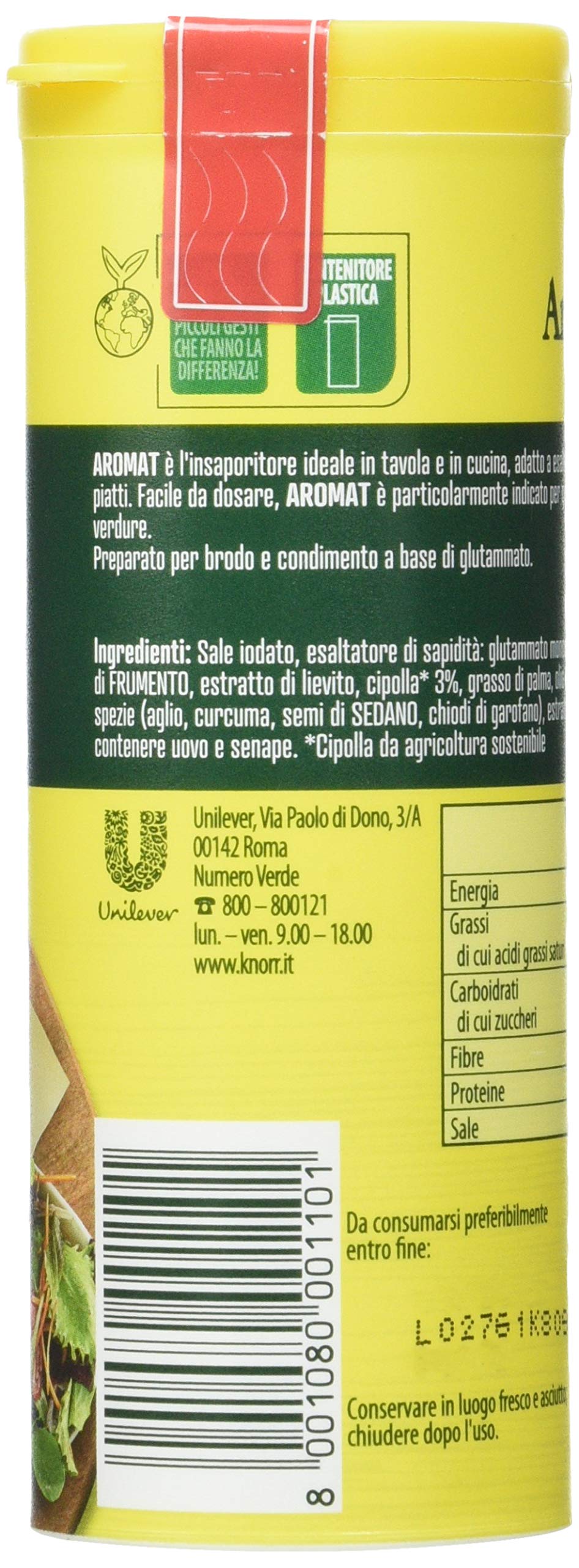 Knorr Insaporitore in Polvere, 90g (Confezione da 5)
