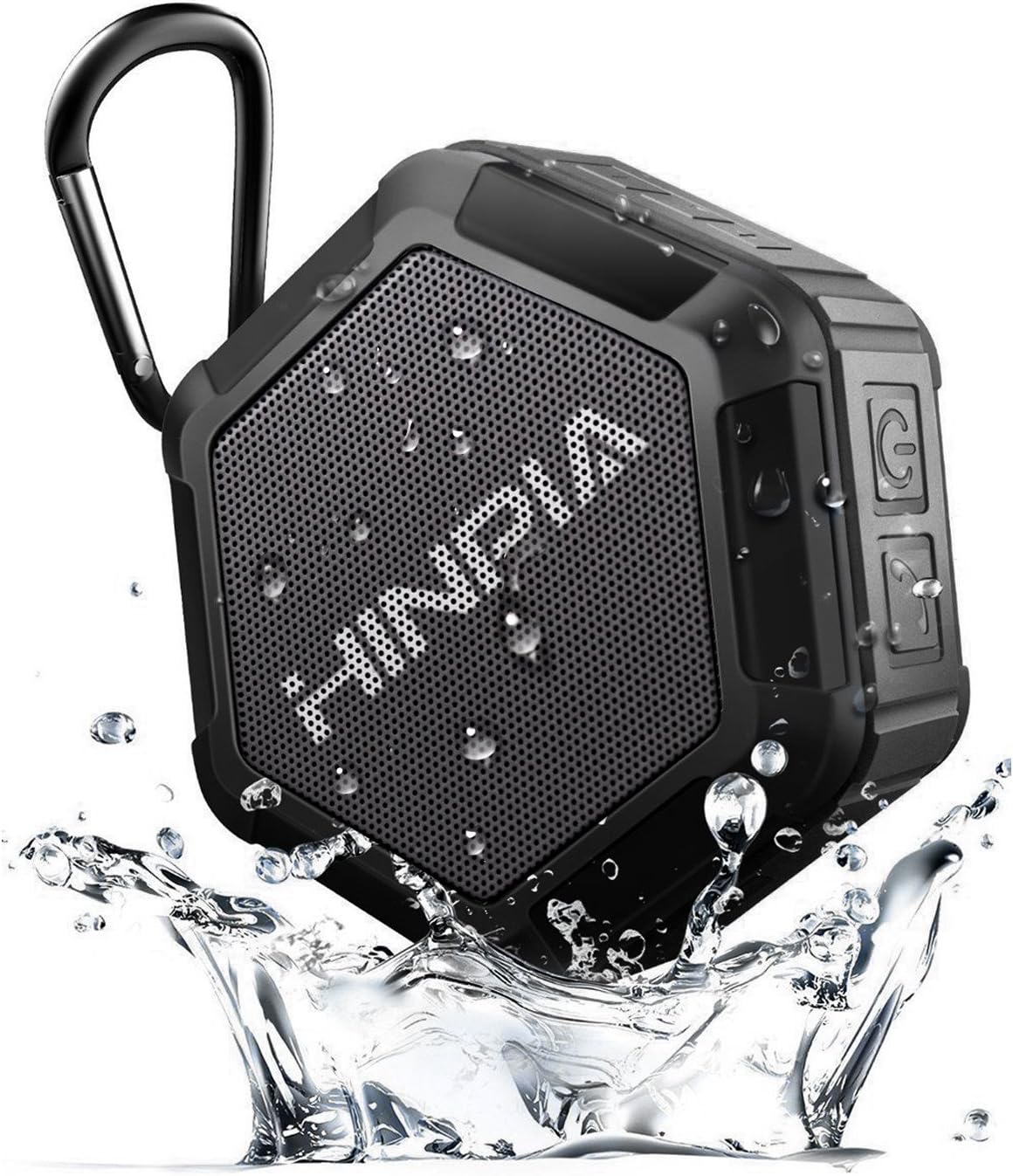 Portable Bluetooth 4.0 Stereo Speaker with 12-Hour Playtime, 3W Dual-Driver, Low Harmonic Distortion