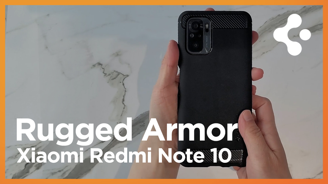 Coque Antichoc Renforcée Pour Xiaomi Redmi Note 10 (4G) - Noir, Protection Armor, Neuf
