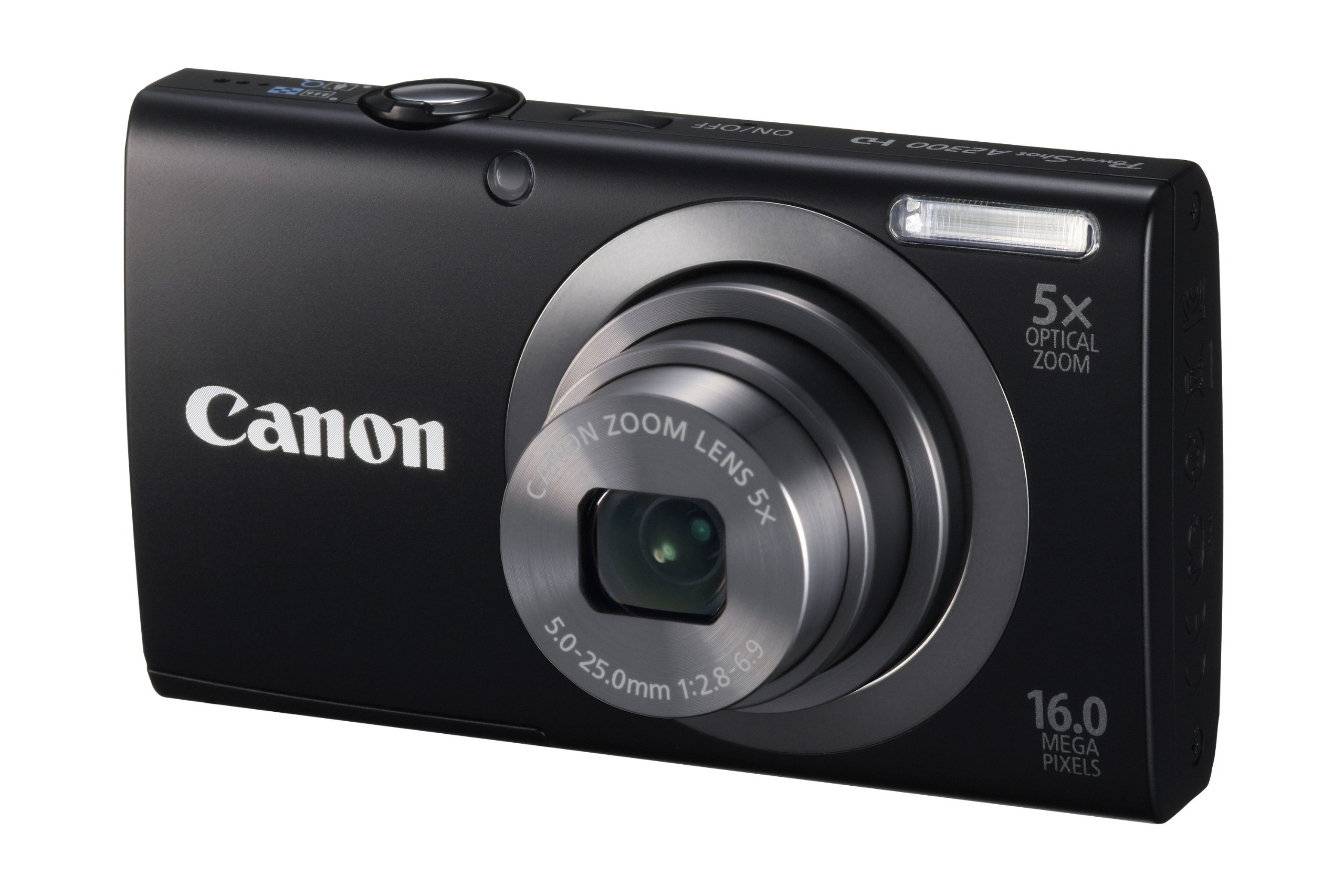 Canon PowerShot A2300 Digitalkamera (16 MP, 5-fach opt. Zoom, 6 