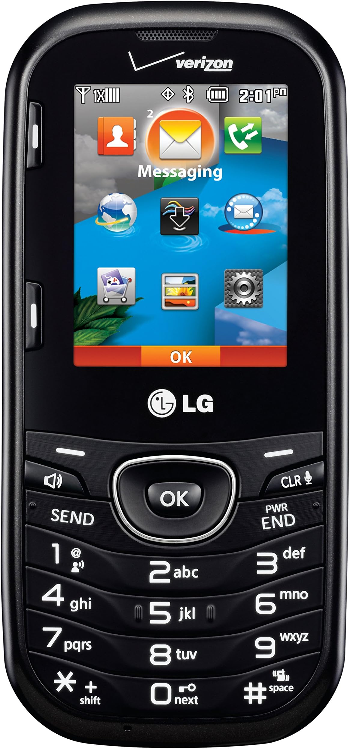LG Cosmos 2 VN251 Verizon Wireless CDMA Slider Cell Phone w/ Number Pad + Full Keyboard (No Contract)