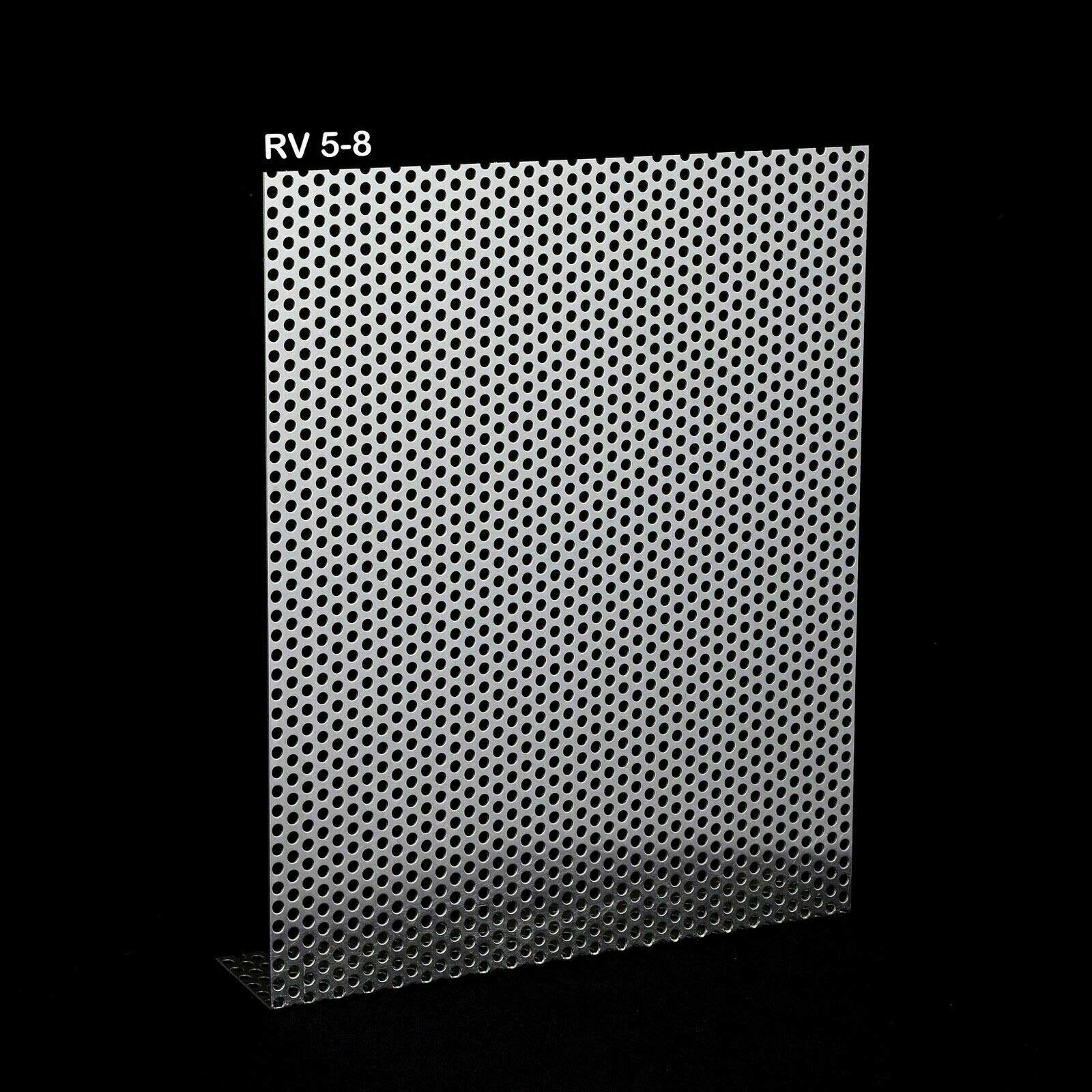 Aluminium RV 5-8 - 1,0mm dick, Größe nach Maß (1000 mm x 550 mm)