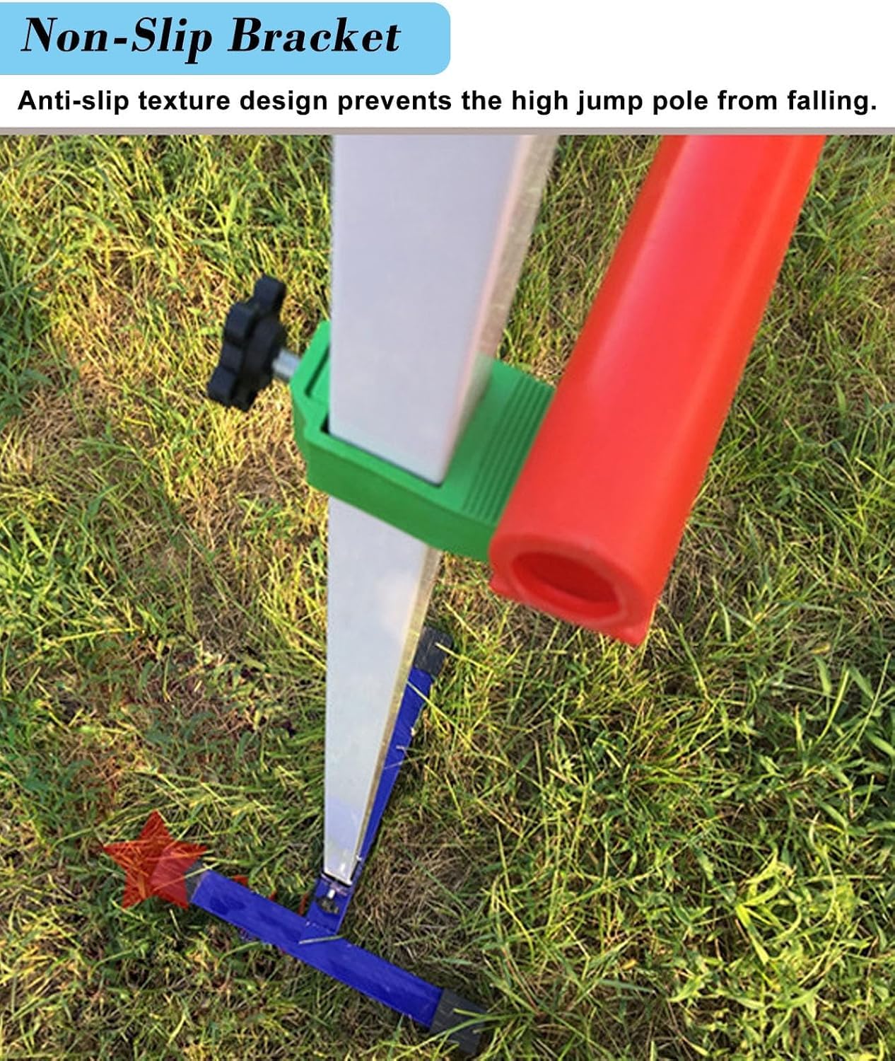 Supporti per Salto in Alto da Competizione per La Scuola, Regolabili da 50 A 200 Cm, per Atletica Leggera. Strumento per Il Salto in Alto, Asta Non Inclusa. Pair