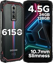 DOOGEE Blade 10 Energy Outdoor Mobile Phone Without Contract, 24GB RAM/128GB ROM (2TB) 6150mAh Battery, 6.56 Inch HD + 90H…
