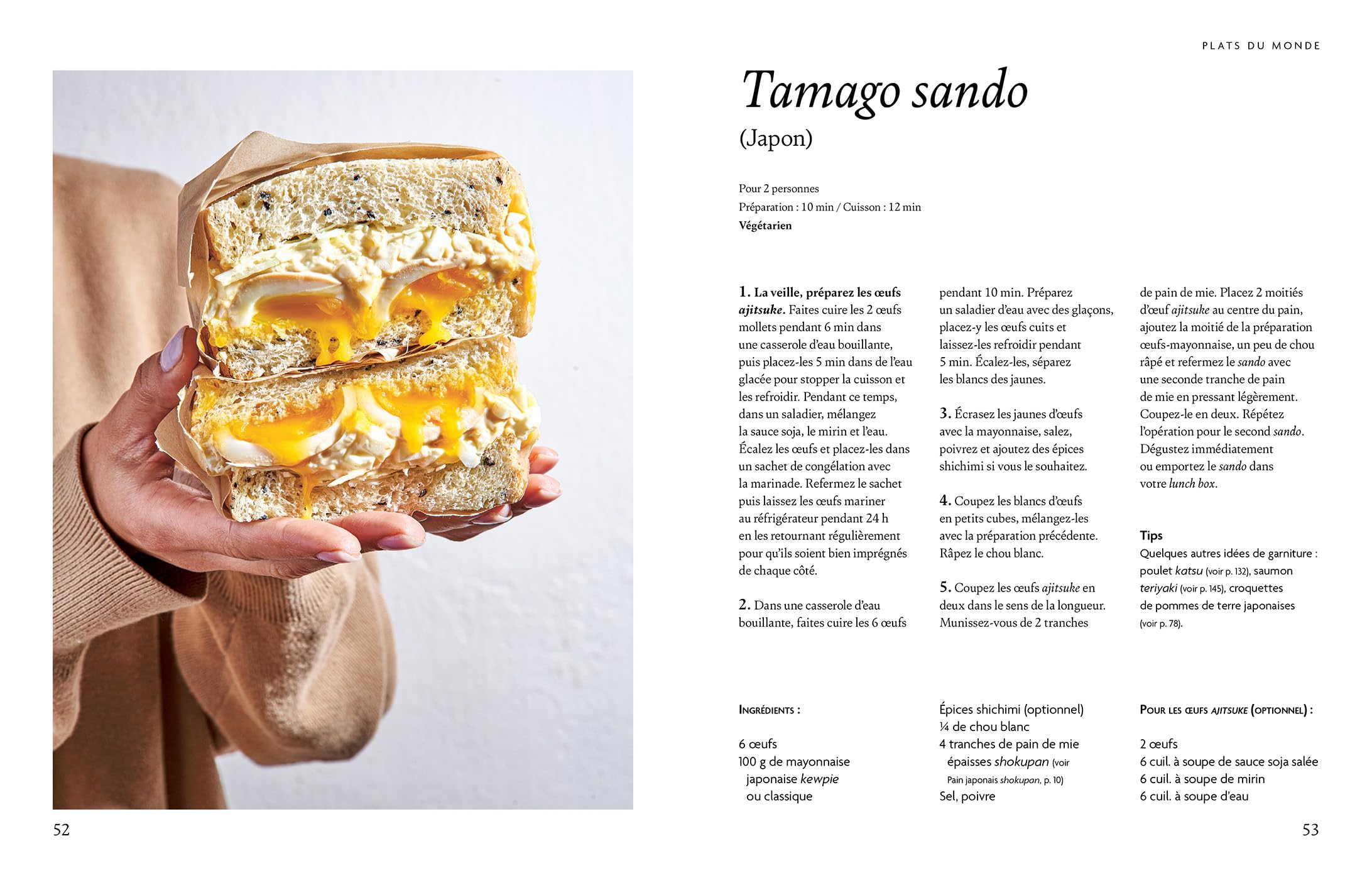 Check in 70 recettes gourmandes et colorées pour faire le tour du monde