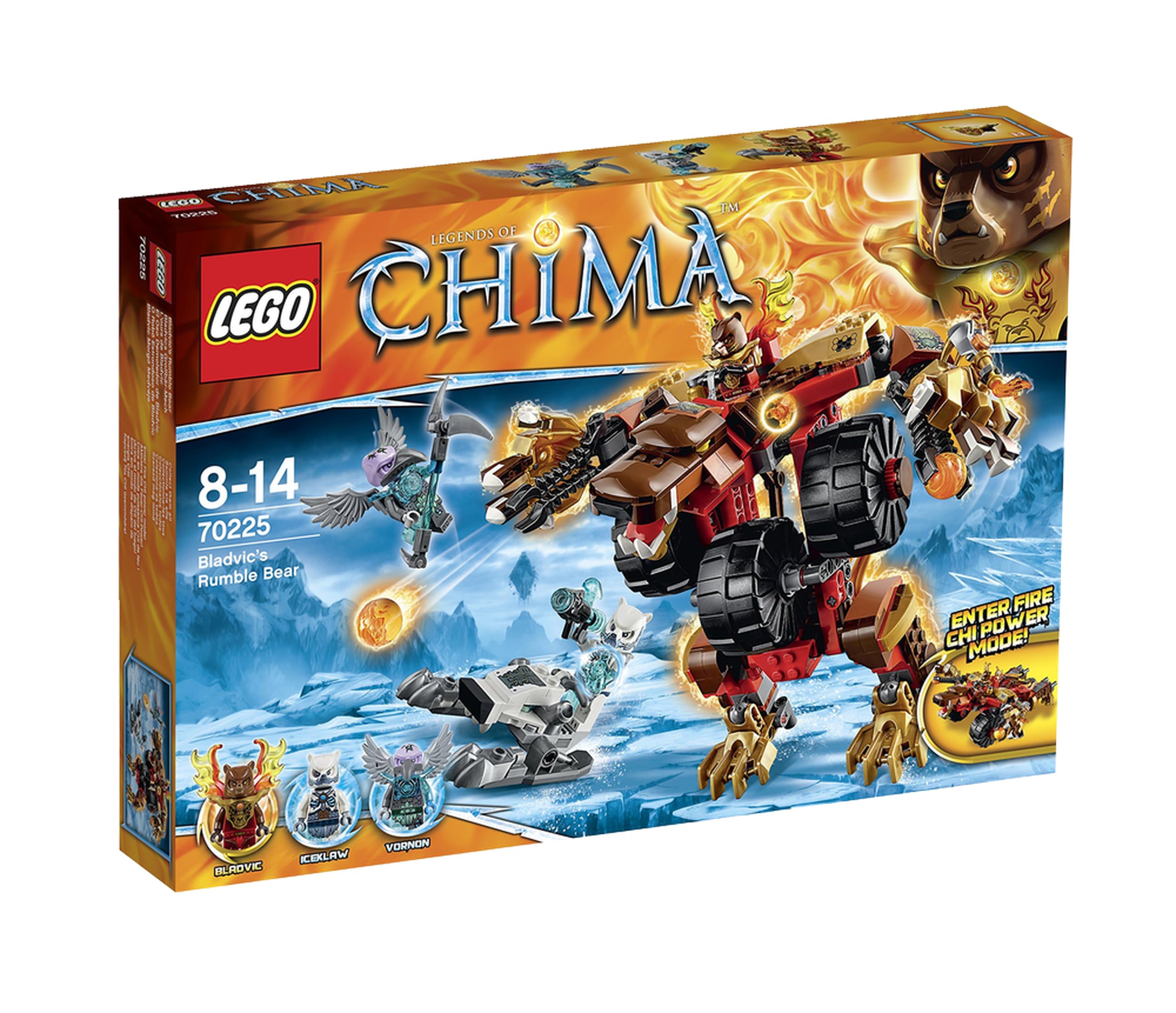 LEGOChima 70225 Bladvics Grollbär-Mech