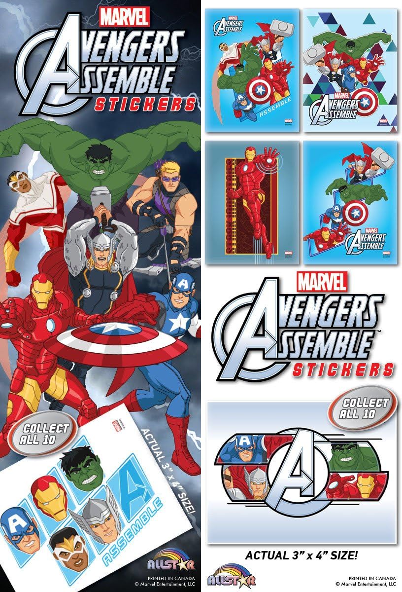 Avengers Assemble Stickers Toys & Games