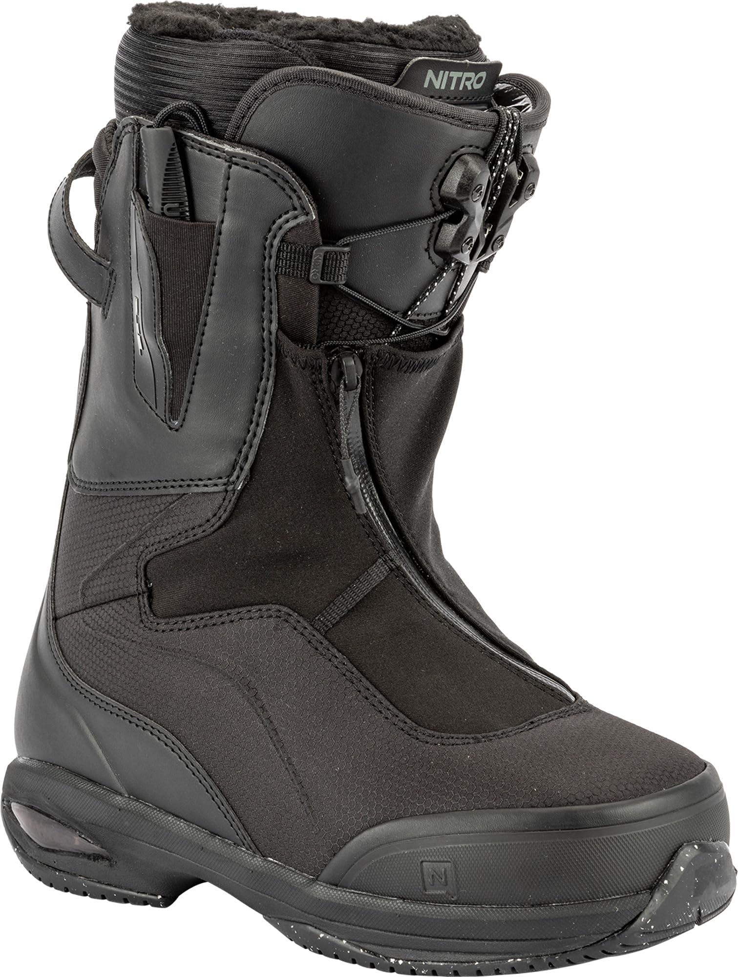 Amazon.com : Nitro Fate TLS Women's Snowboard Boots (Black, 9.5