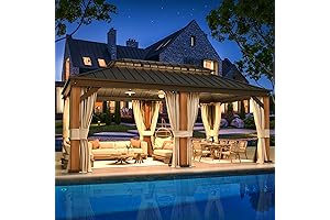 Yardistry 12' x 20' Gazebo - A Haven of Serenity for Your Outdoor Oasis