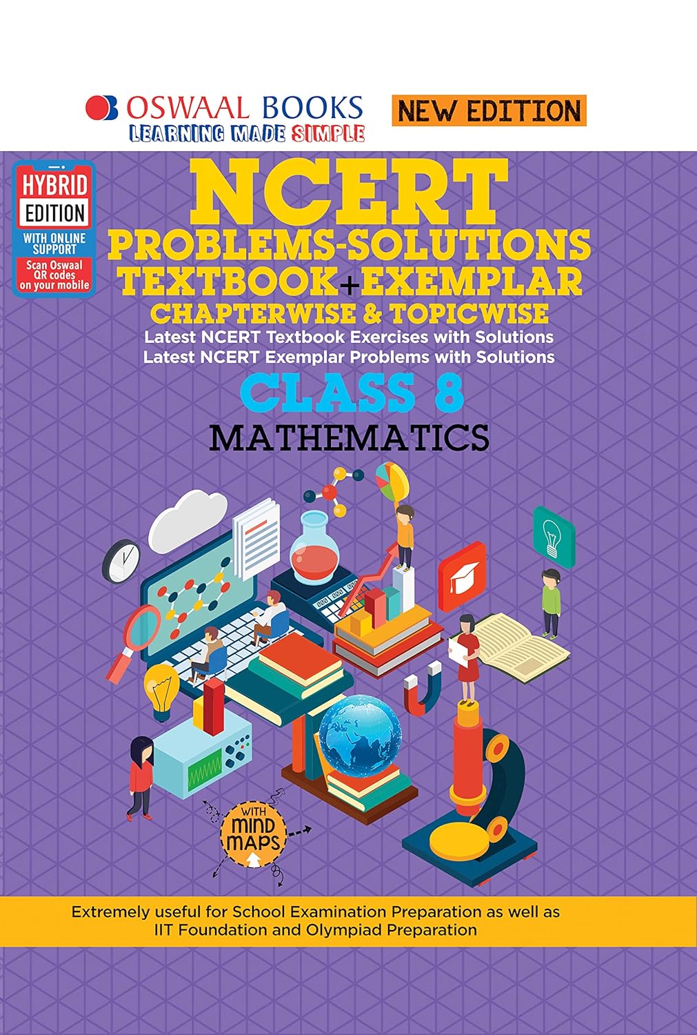 Oswaal NCERT Problems - Solutions (Textbook + Exemplar) Class 8 ...