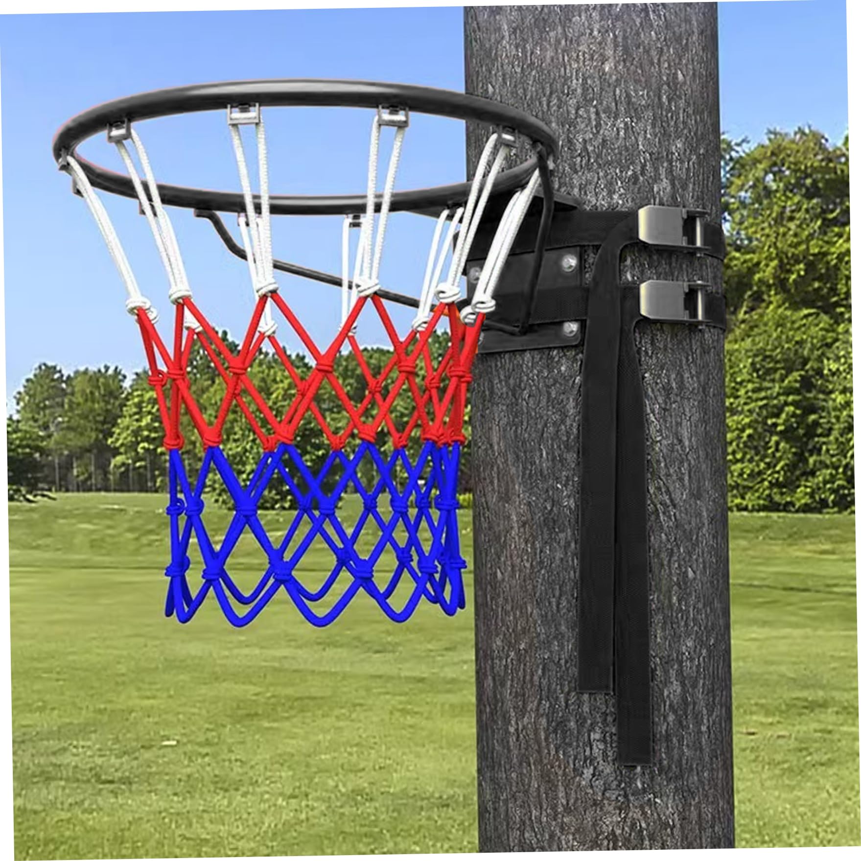 Jorzer Aros de Baloncesto, aro de Baloncesto de Montaje en Pared con Red y Tornillo de 14 Pulgadas de Altura Ajustable para Entrada, Patio Trasero, Interior y Exterior.-